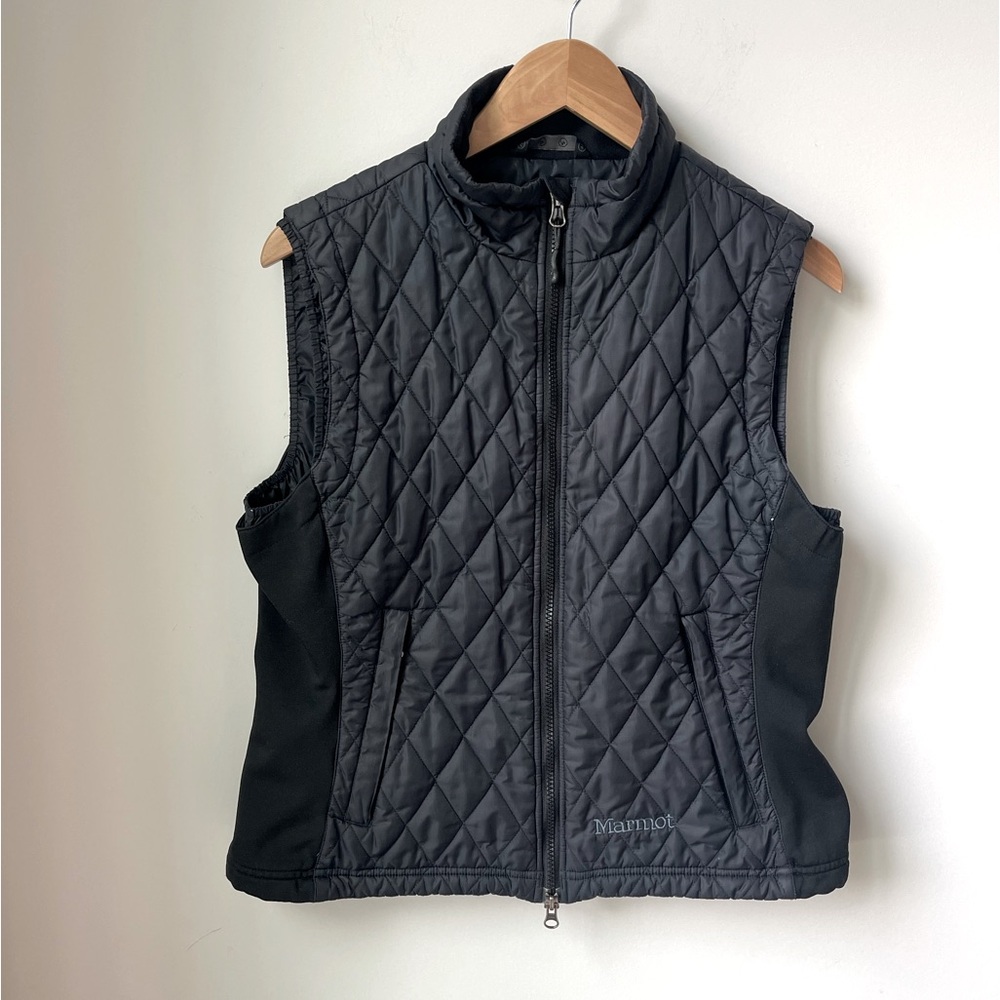 Marmot Charcoal Quilted Vest